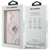 Karl Lagerfeld Samsung Galaxy S26 Deksel Choupette Peekaboo MagSafe Rosa