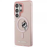 Karl Lagerfeld Samsung Galaxy S26 Ultra Deksel Choupette Peekaboo MagSafe Rosa