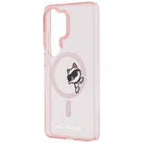 Karl Lagerfeld Samsung Galaxy S26 Ultra Deksel Choupette Peekaboo MagSafe Rosa