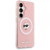 Karl Lagerfeld Samsung Galaxy S26 Plus Deksel Choupette MagSafe Rosa