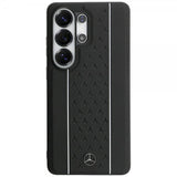 Mercedes Benz Samsung Galaxy S26 Ultra Deksel Laurel Leaves Stripes MagSafe Svart Vit