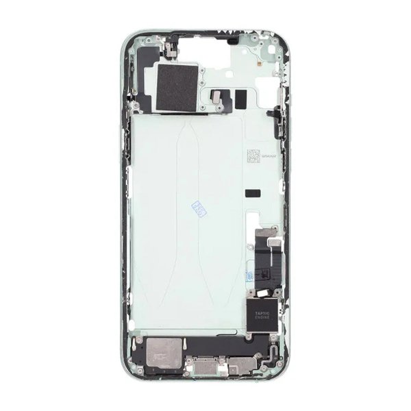 Midtramme med smådeler for iPhone 15 Plus - Grønn OEM