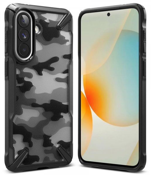 Ringke Samsung Galaxy A57 Deksel Fusion X Camo Black