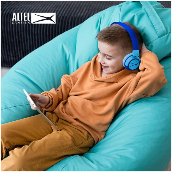 Altec Lansing Hodetelefoner Trådløs 2in1 On-Ear Blå