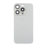 iPhone 15 Pro Bakside Glass med Magnet og Kameralinse - Naturlig Titan
