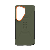 Urban Armor Gear (UAG) Samsung Galaxy S26 Ultra Deksel Civilian MagSafe Olive/Orange