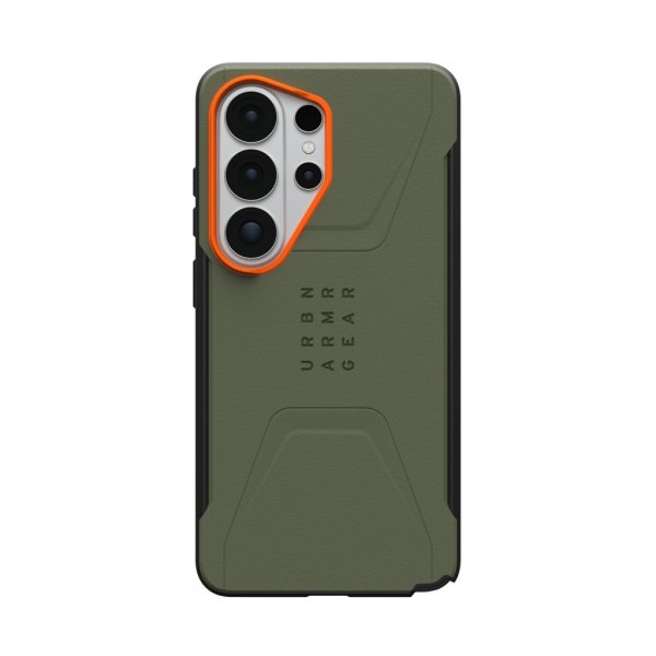 Urban Armor Gear (UAG) Samsung Galaxy S26 Ultra Deksel Civilian MagSafe Olive/Orange