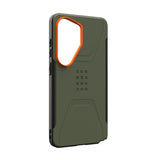 Urban Armor Gear (UAG) Samsung Galaxy S26 Ultra Deksel Civilian MagSafe Olive/Orange
