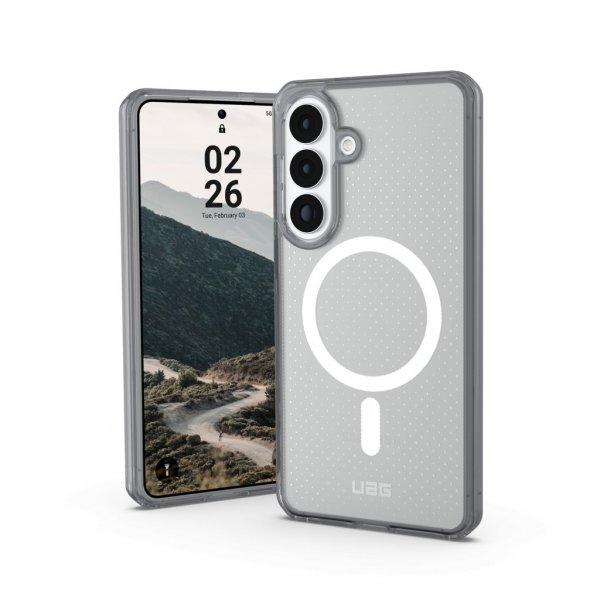 Urban Armor Gear (UAG) Samsung Galaxy S26 Plus Deksel Dot MagSafe True Clear Ice/Ash
