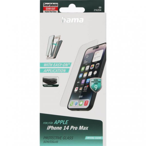 Hama iPhone 14 Pro Max Skjermbeskytter Protective Glass
