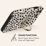 Burga Holder Telefon Ring Almond Latte