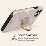 Burga Holder Telefon Ring Golden Coral