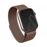 Burga Apple Watch 38/40/41/42mm Armbånd Metal Mesh Rosegull