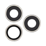 Kameralinse med metallramme til iPhone 15 Pro Max - Hvit