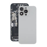 iPhone 15 Pro Max baksideglass med magnet og kameralinse - naturlig titan