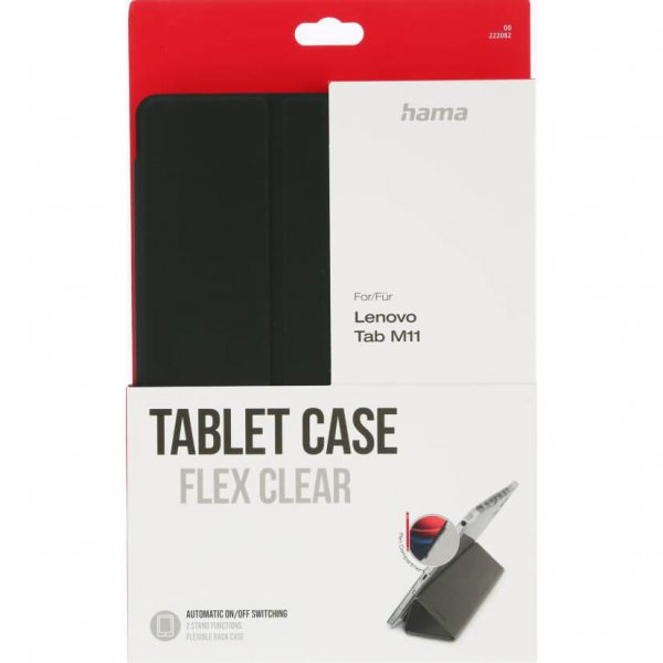 Hama Lenovo Tab M11 TB330 Etui Flex Clear Svart