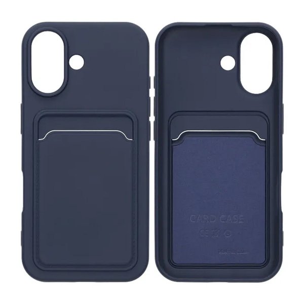 iPhone 17 Deksel Kortholder Blå