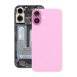 iPhone 16 Bakside Glass med Magnet og Kameralinse - Rosa