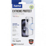 Hama iPhone 17 Deksel Extreme Protect MagSafe Transparent