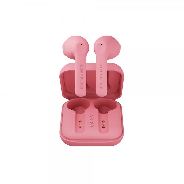 Happy Plugs Hodetelefoner Air 1 Go In-Ear TWS Peach