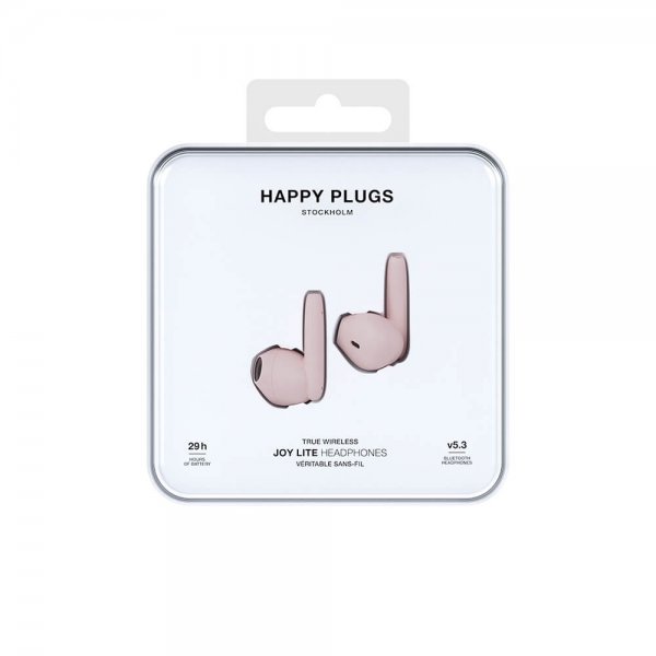 Happy Plugs Hodetelefoner Joy Lite In-Ear TWS Rosa