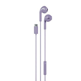 Happy Plugs Kablede Hodetelefoner USB-C Lilla