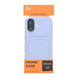 iPhone 17 Deksel Kortholder Lilla