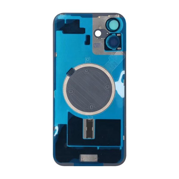 iPhone 16 Plus Baksideglass med magnet og kameralinse - Rosa