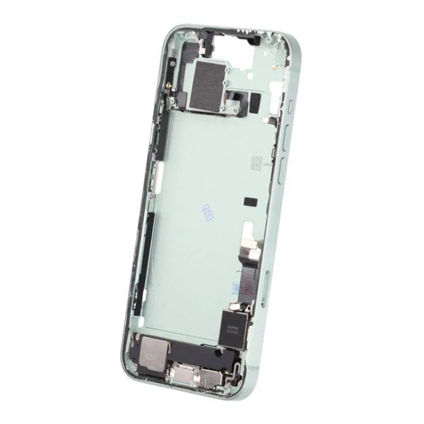 Midtramme med smådeler for iPhone 15 Plus - Grønn OEM