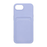 iPhone 16e/17e Deksel Kortholder Lilla