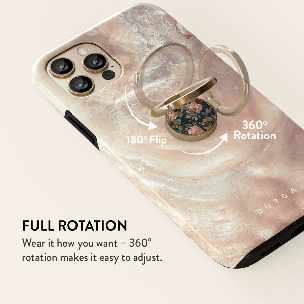 Burga Holder Telefon Ring Bloomy Garden