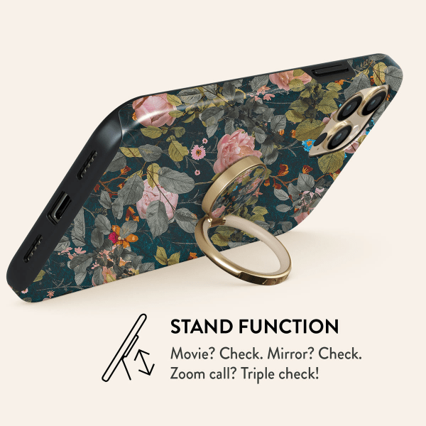 Burga Holder Telefon Ring Bloomy Garden