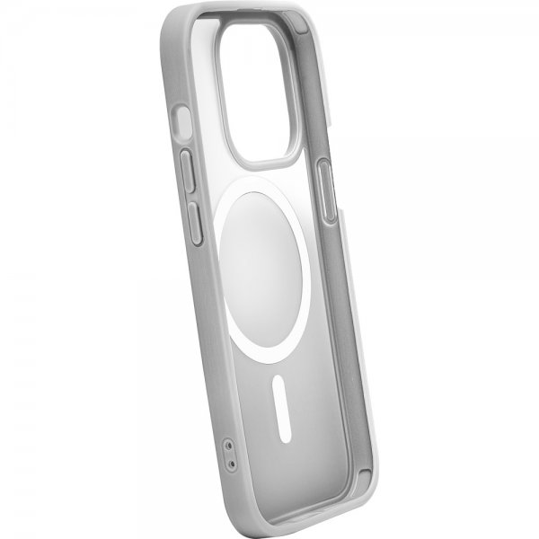 Puro iPhone 15 Pro Max Deksel Gradient MagSafe Sølv