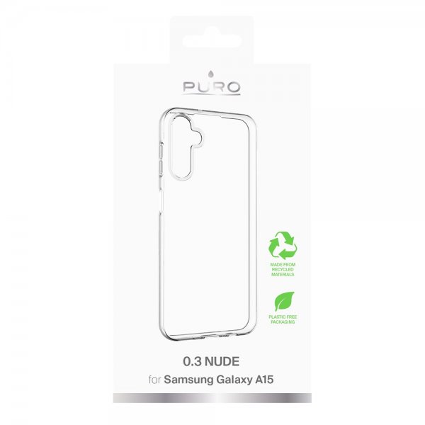 Puro Samsung Galaxy A15 Deksel Nude Transparent