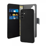 Puro Samsung Galaxy A25 Etui Wallet Detachable 2 in 1 Svart