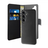 Puro Samsung Galaxy S24 Plus Etui Wallet Detachable 2 in 1 Svart