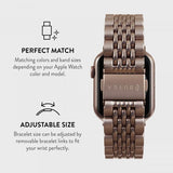 Burga Apple Watch 38/40/41/42mm Armbånd Metal Rosegull