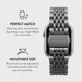 Burga Apple Watch 38/40/41/42mm Armbånd Metal Sølv