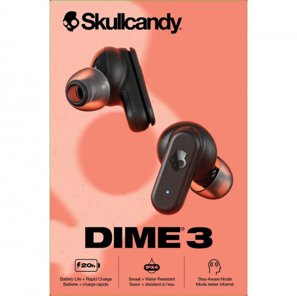 Skullcandy Hodetelefoner Dime 3 True Wireless Svart