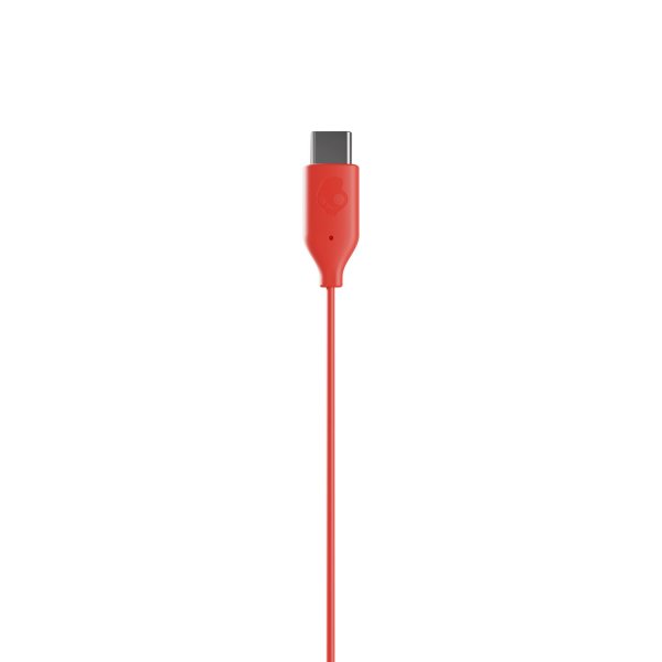 Skullcandy Kablede Hodetelefoner JIB USB-C Red Plasma