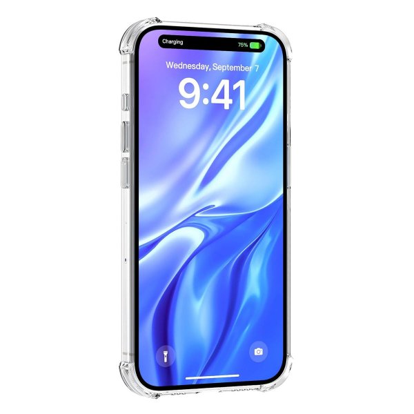 iPhone 17 Pro Max Deksel Kortholder Transparent