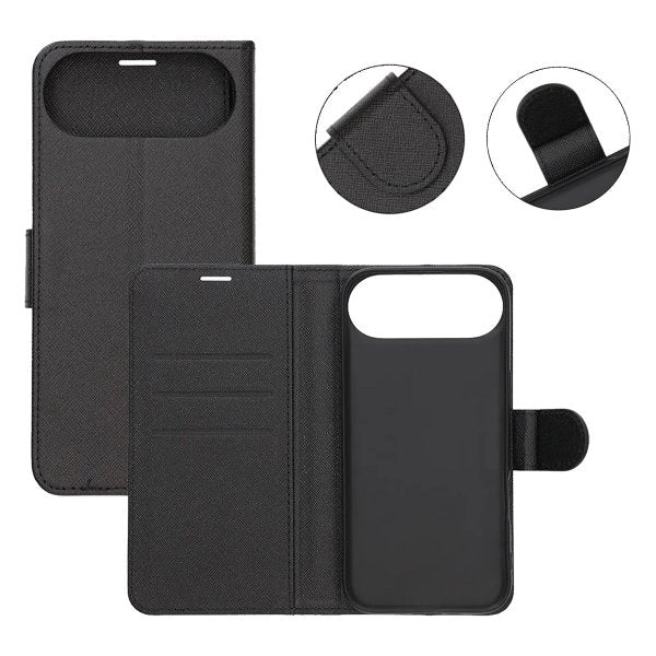 iPhone Air Etui med Stativ Svart