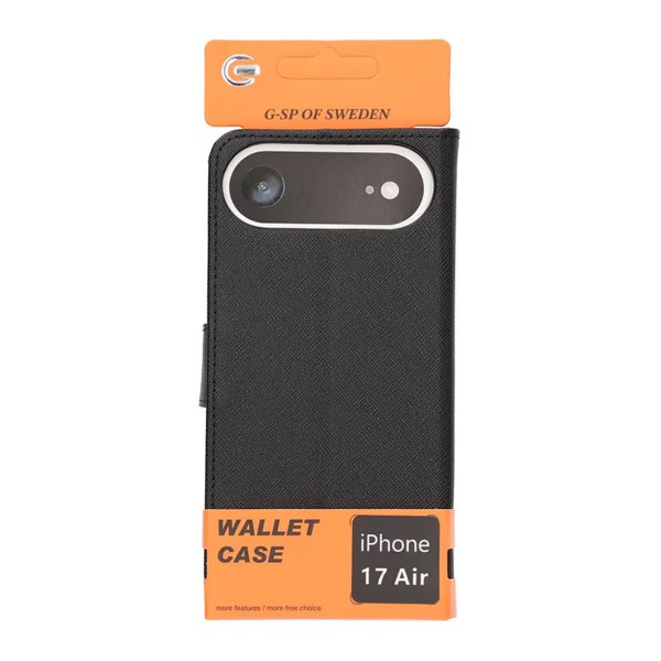 iPhone Air Etui med Stativ Svart