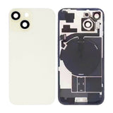 iPhone 15 Baksideglass Komplett OEM - Gul