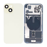 iPhone 15 Plus Bakside Glass med smådeler - Gul