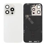 iPhone 15 Pro Bakside Glass Komplett OEM - Hvit