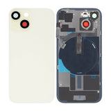 iPhone 15 Bakside Glass med smådeler - Gul
