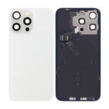 iPhone 15 Pro Max Baksideglass Komplett OEM - Hvit