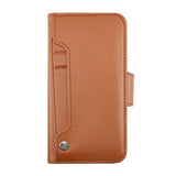 Rvelon iPhone 11 Etui 4 Kortlomme Brun