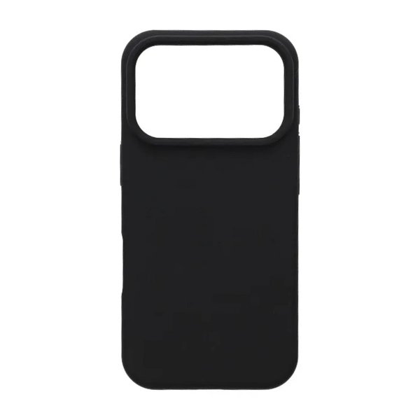 iPhone 17 Pro Deksel Liquid Silicone Svart